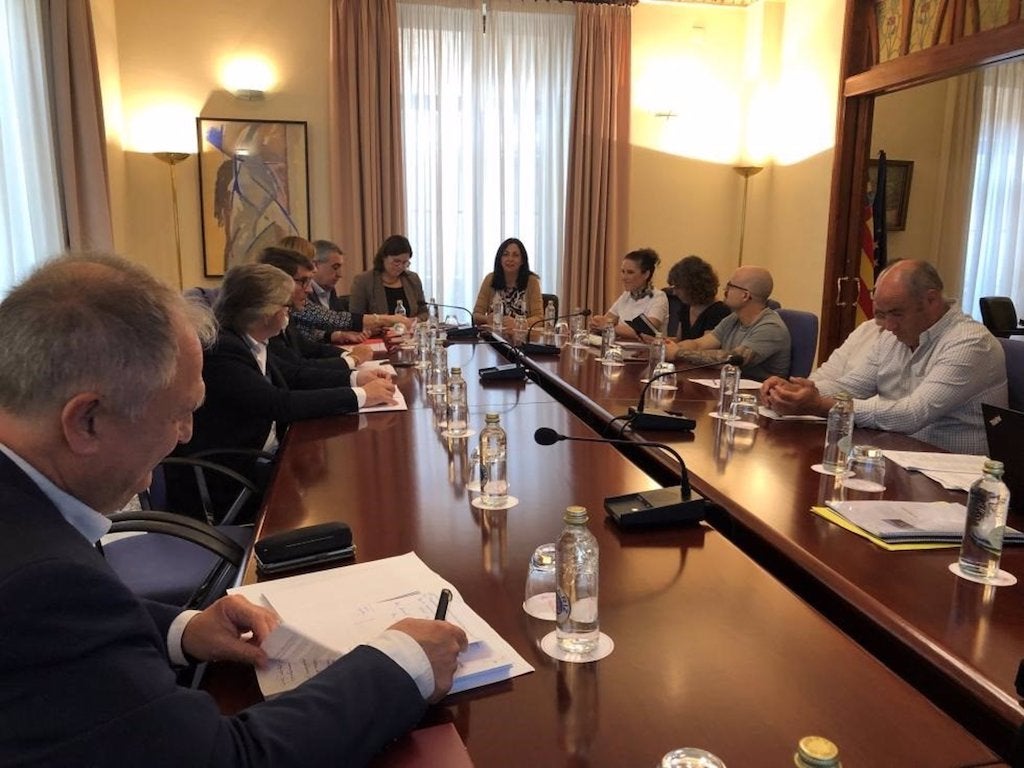 Reunió del consell de direcció de l'Agència Valenciana de Protecció del Territori