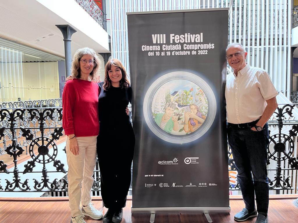 Anna Gascó, Carla Soriano i Joan Llobet, a l'Octubre CCC de València