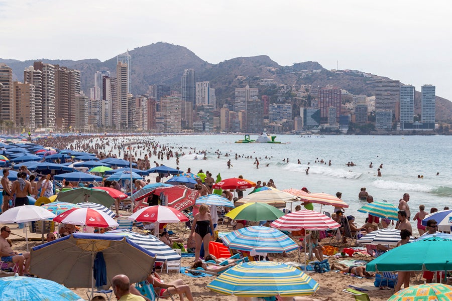 Platja de Llevant de Benidorm
