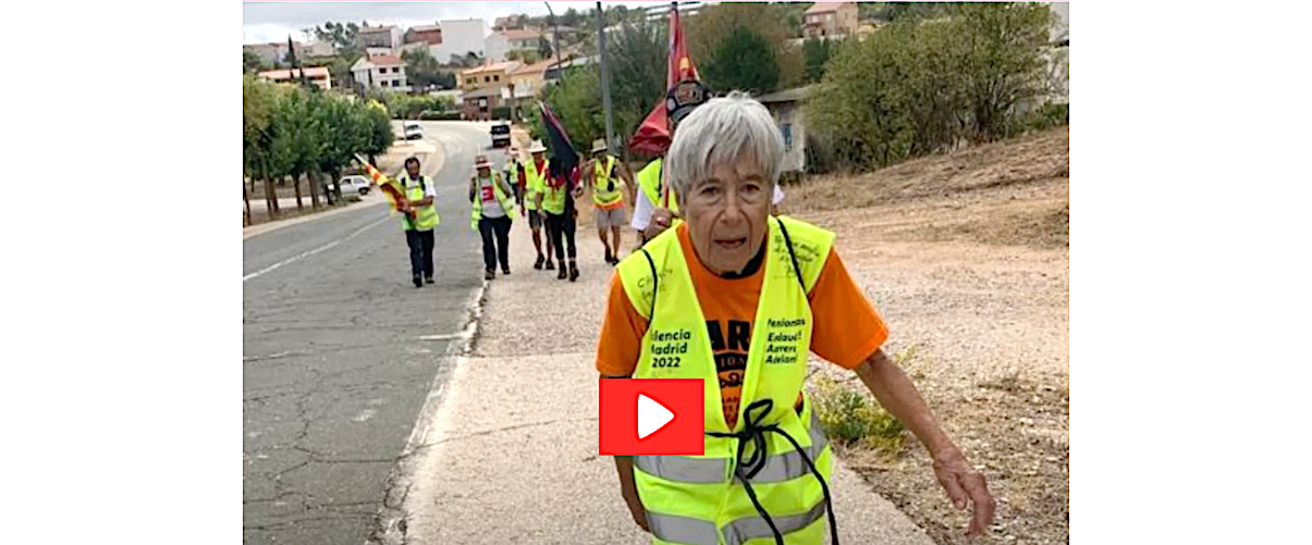 Diari de la Marxa de Pensionistes des d’Alzira fins a Madrid | 9a etapa [Vídeo]