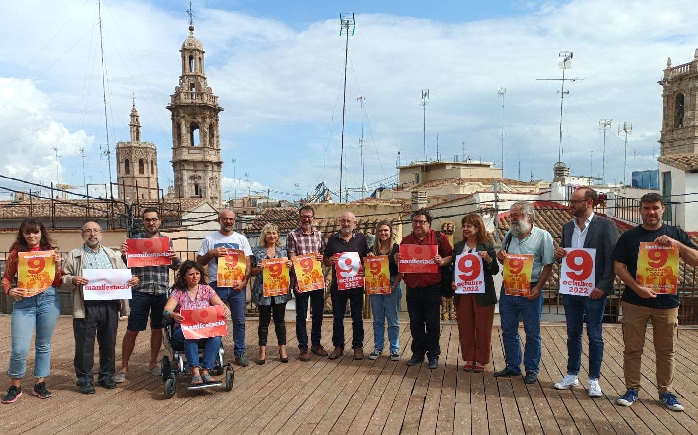 La Comissió 9 d’Octubre convoca el poble valencià per a «guanyar sobiranies» a partir del diumenge