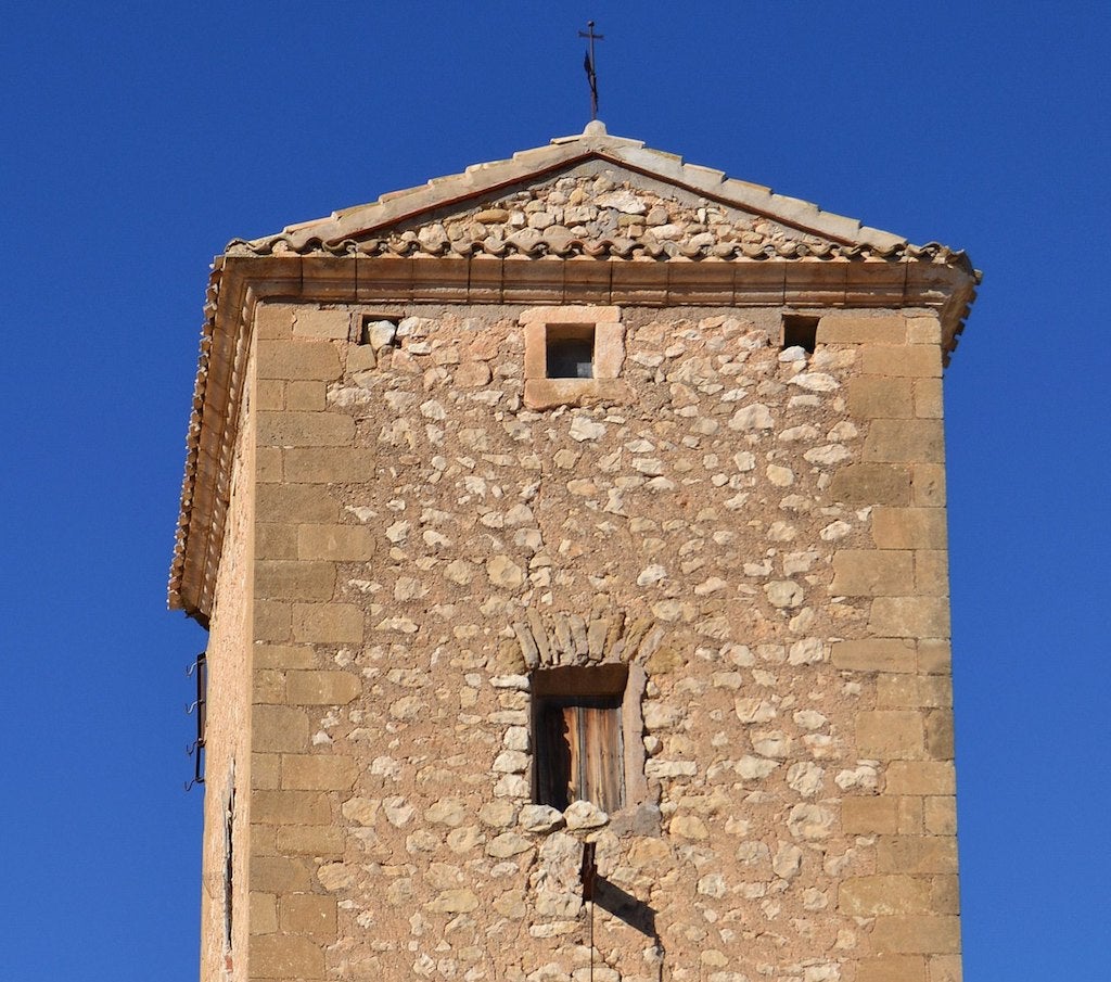 La torre del Palau dels Barons de Finestrat, a Benasau