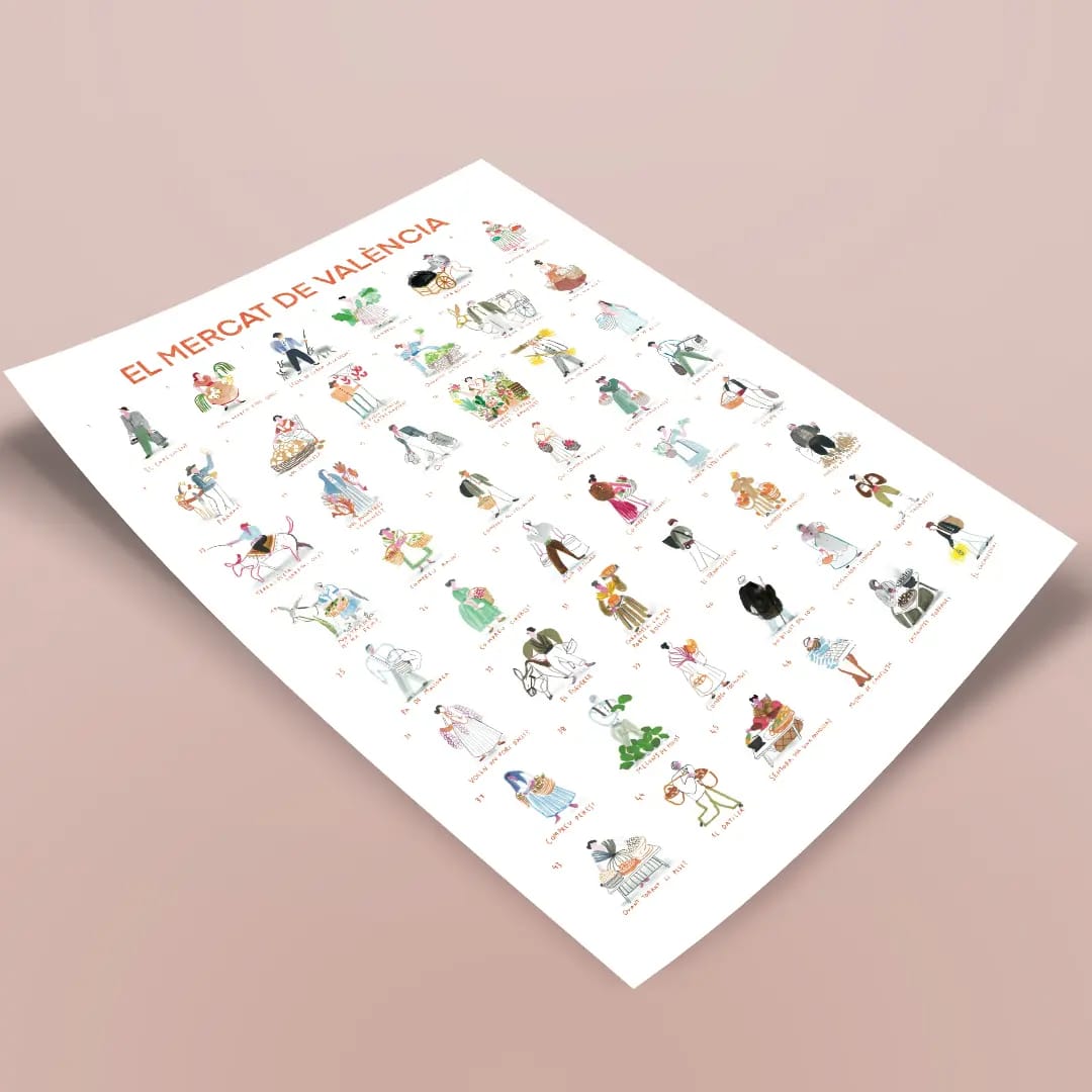 «Tasta’l d’ací» actualitza l’auca del segle XIX sobre el mercat de València