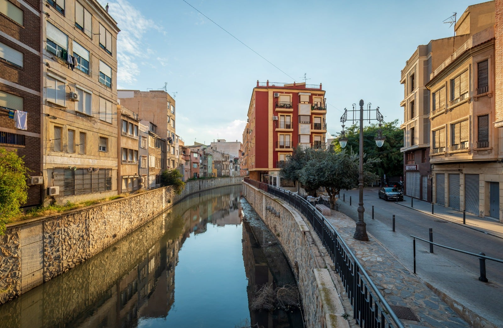 El riu Segura al seu pas per Oriola (Baix Segura)