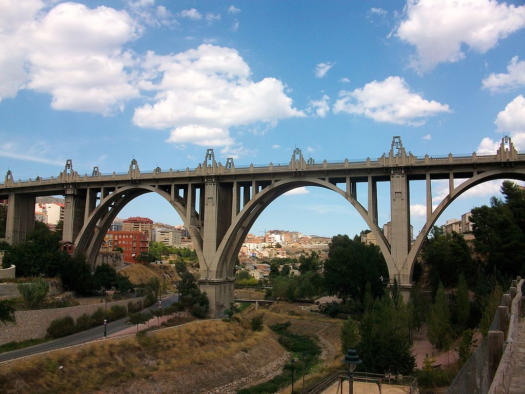 El pont de Sant Jordi, a Alcoi