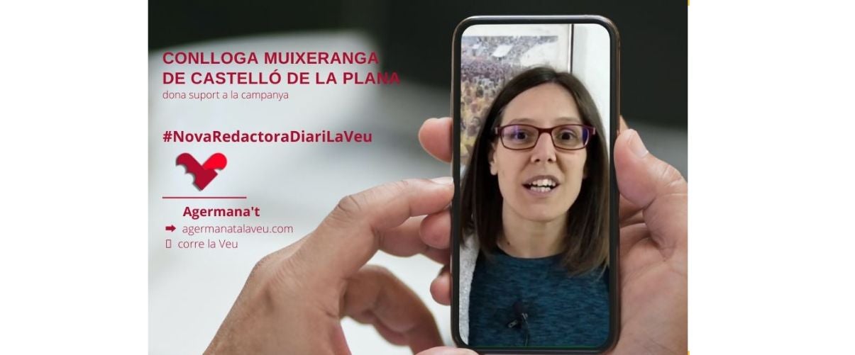 DLV agraeix el suport de la Conlloga Muixeranga de Castelló a la campanya #NovaRedactoraDiariLaVeu [Vídeo]