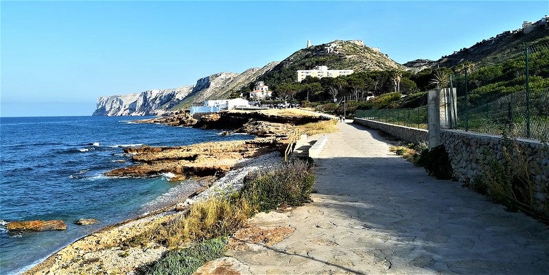 El cap de Sant Antoni vist des de Dénia