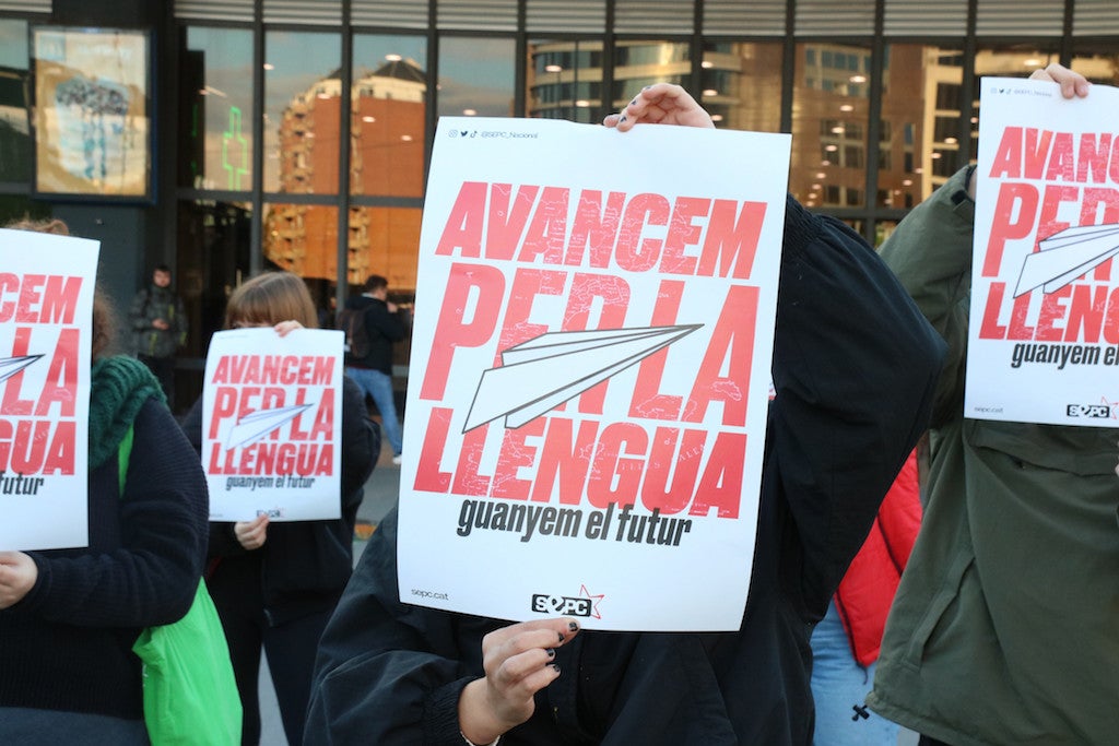 Acció del SEPC a l'Estació de Sants de Barcelona | Norma Vidal