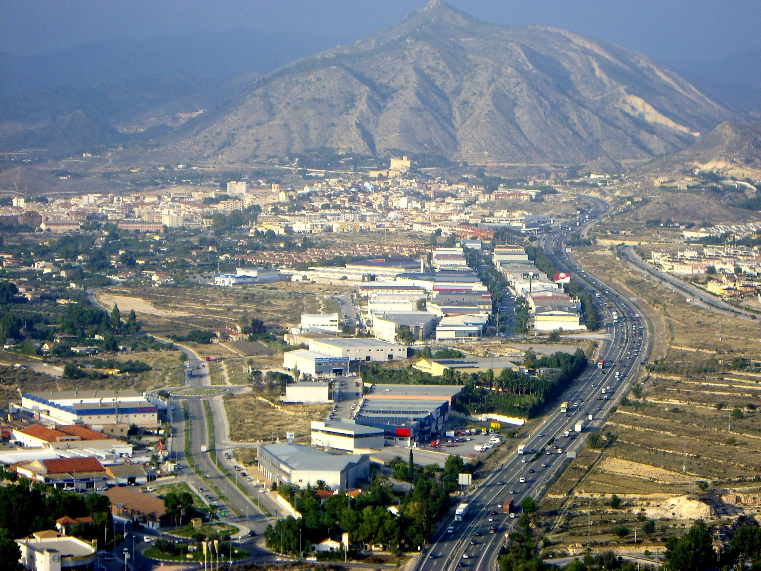 Panoràmica d'Elda (Vinalopó Mitjà)