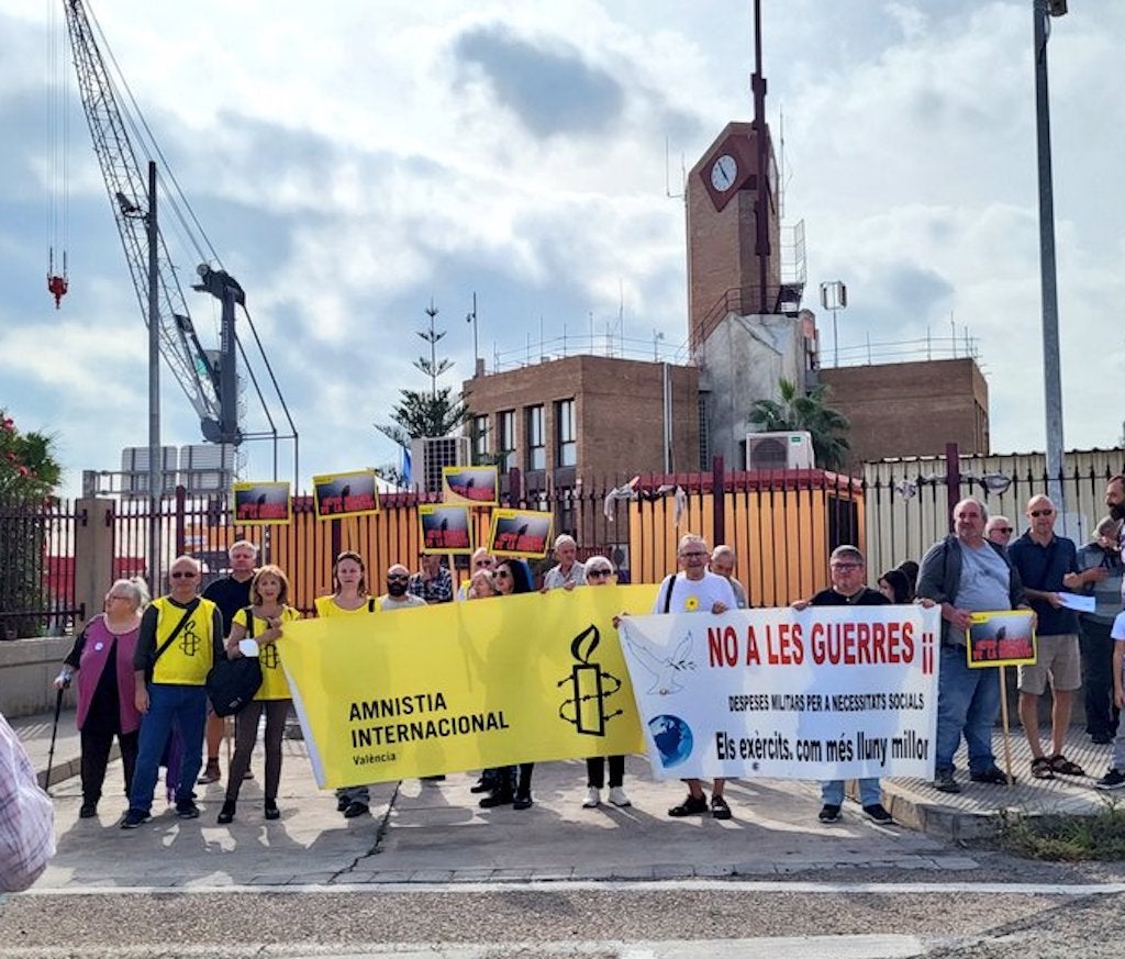 Esquerra Republicana pregunta al govern espanyol pels «vaixells de la mort» que carreguen armes a Sagunt