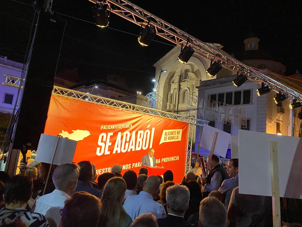 Manifestació del 3 de novembre a Alacant