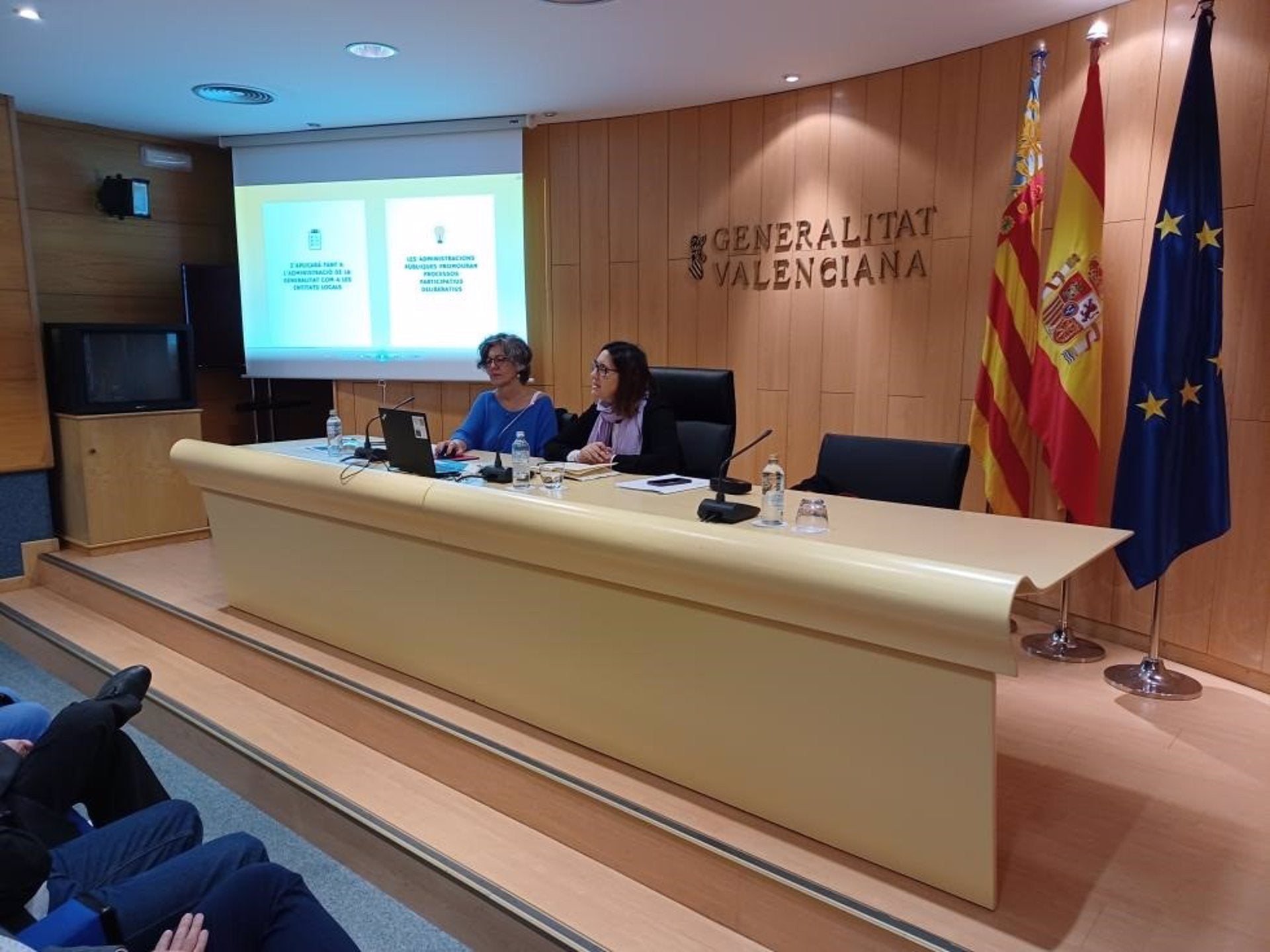 Rosa Pérez diu que la llei de participació naix «amb el compromís d’implicar la ciutadania en afers públics»