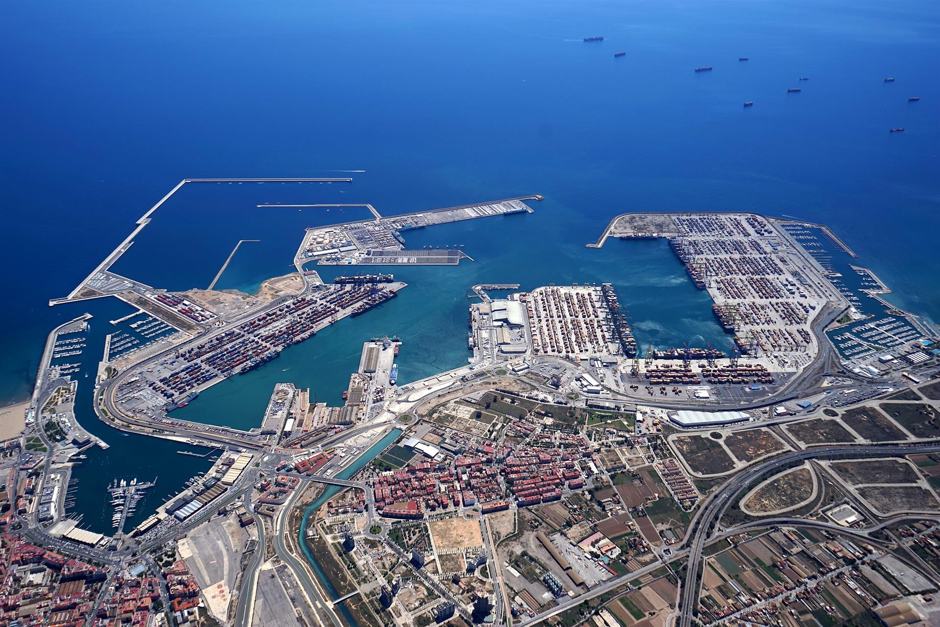 Panoràmica del Port de València