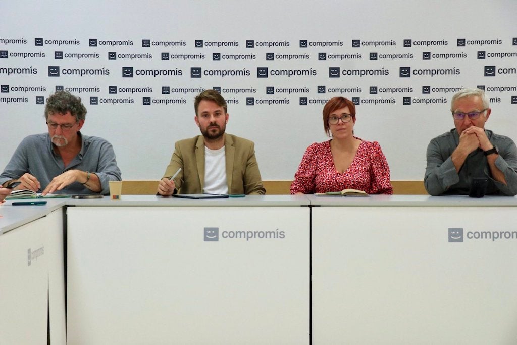 Juan Ponce, Alberto Ibáñez, Àgueda Micó i Joan Ribó