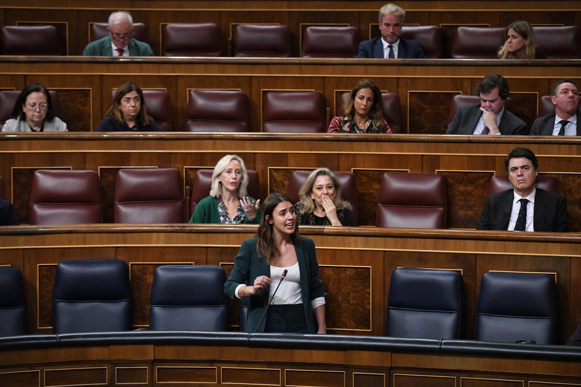 Irene Montero al Congrés