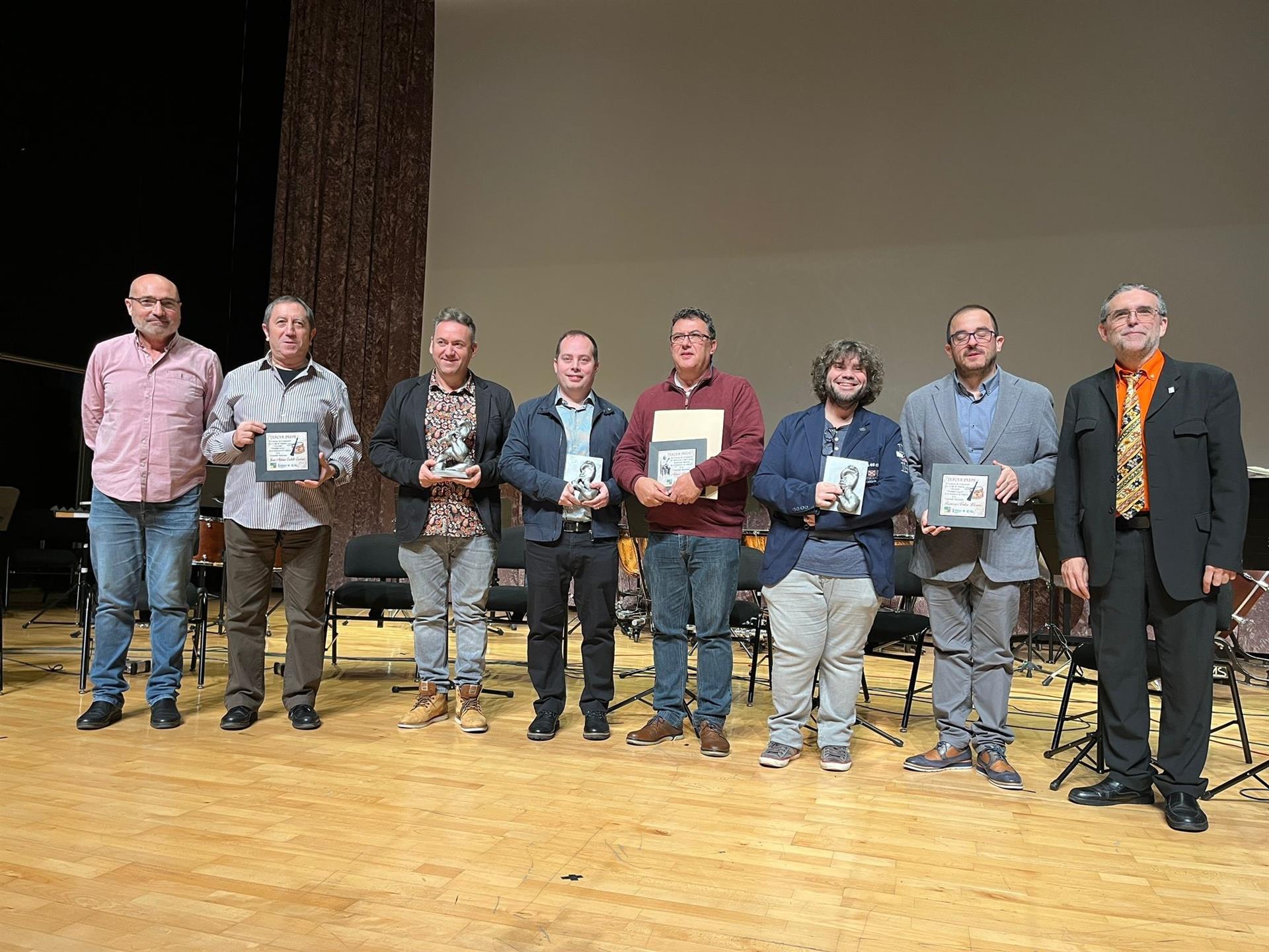 Manuel García, Pau Chàfer i Àngel Garcia, guanyadors del concurs de composició per a dolçaina i instrument polifònic