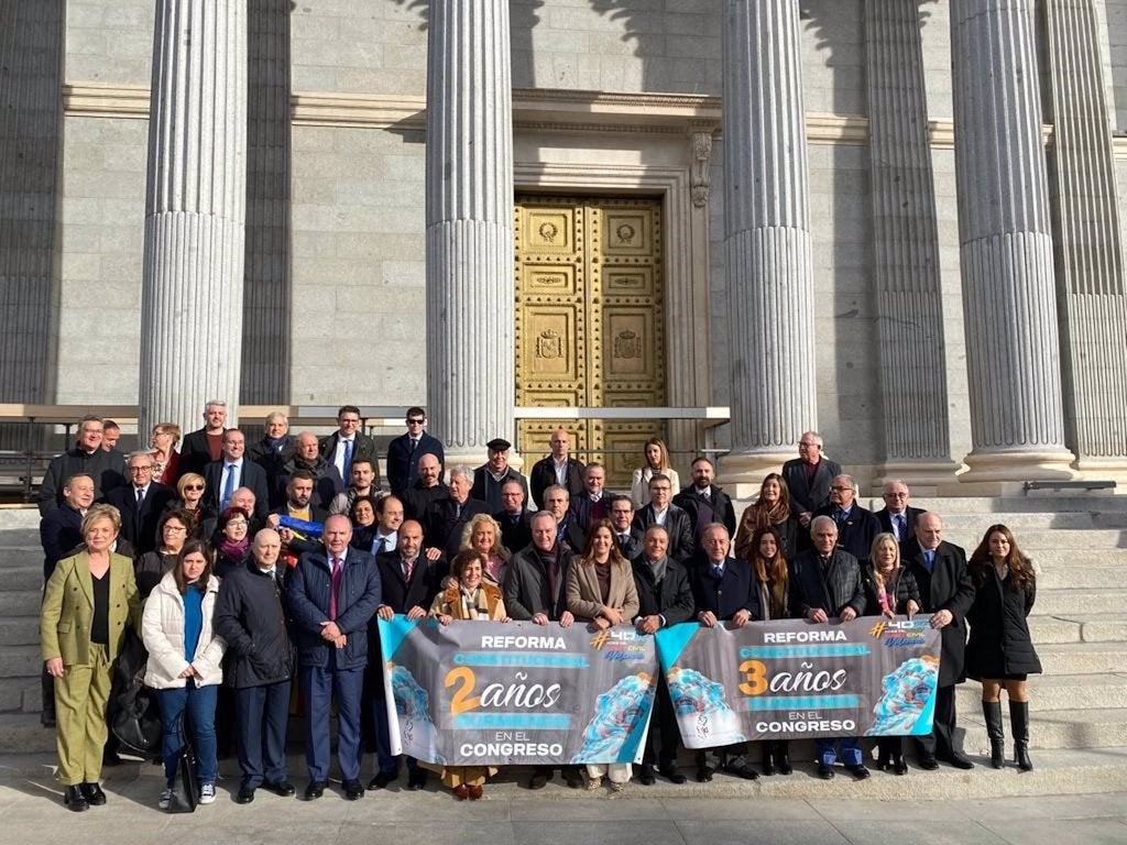 Concentració de Juristes Valencians a les portes del Congrés