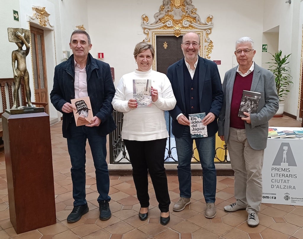 Josep Gregori, Raquel Tamarit, Diego Gómez i Alfred Aranda