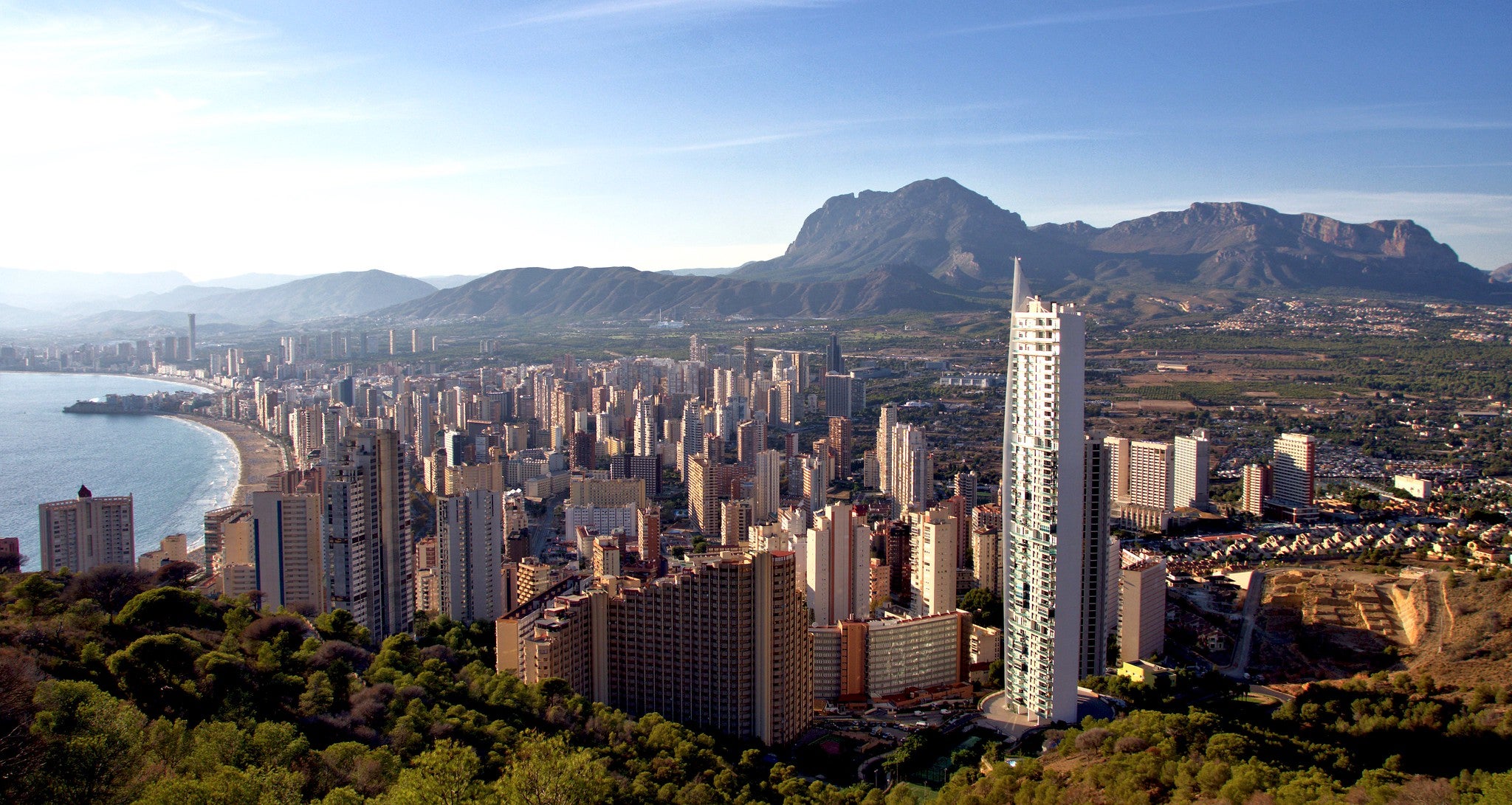 Panoràmica de Benidorm