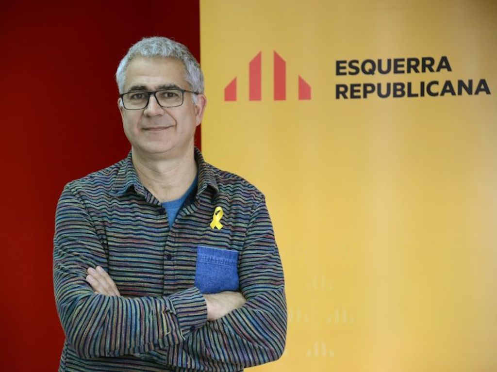 El vicesecretari general d'impuls republicà d’ERPV, Mikel Forcada