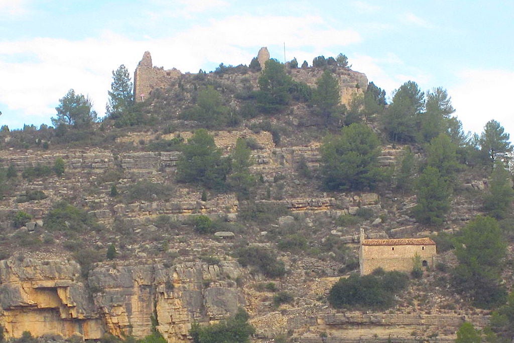 El castell d’Arenós, a la Pobla d’Arenós