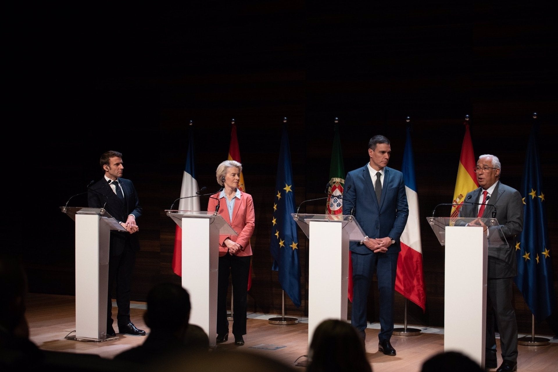 Macron, Von der Leyen, Sánchez i Costa a la cimera del MED9 a Alacant