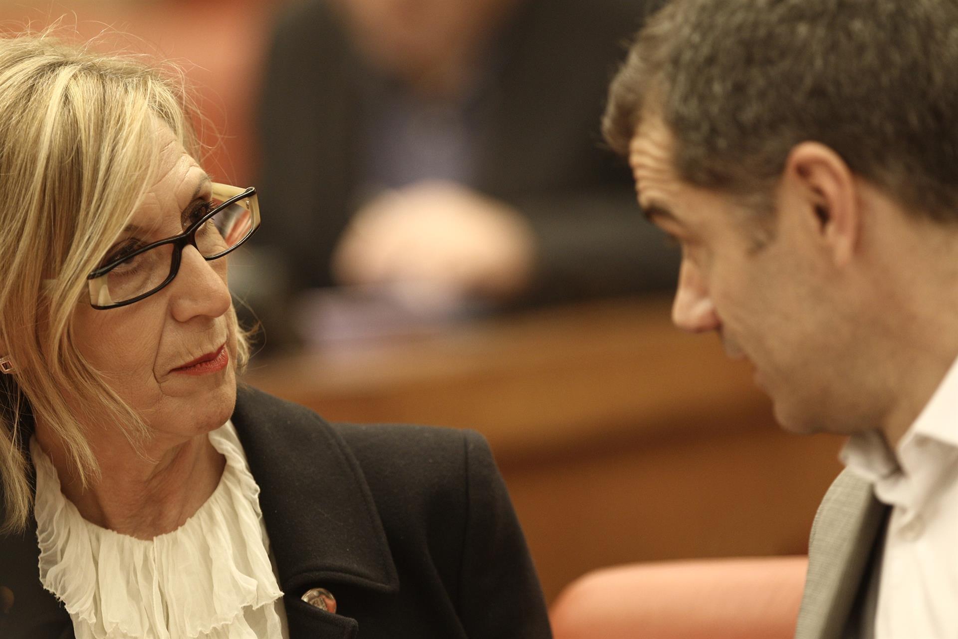 Rosa Díez i Toni Cantó en una imatge d'arxiu