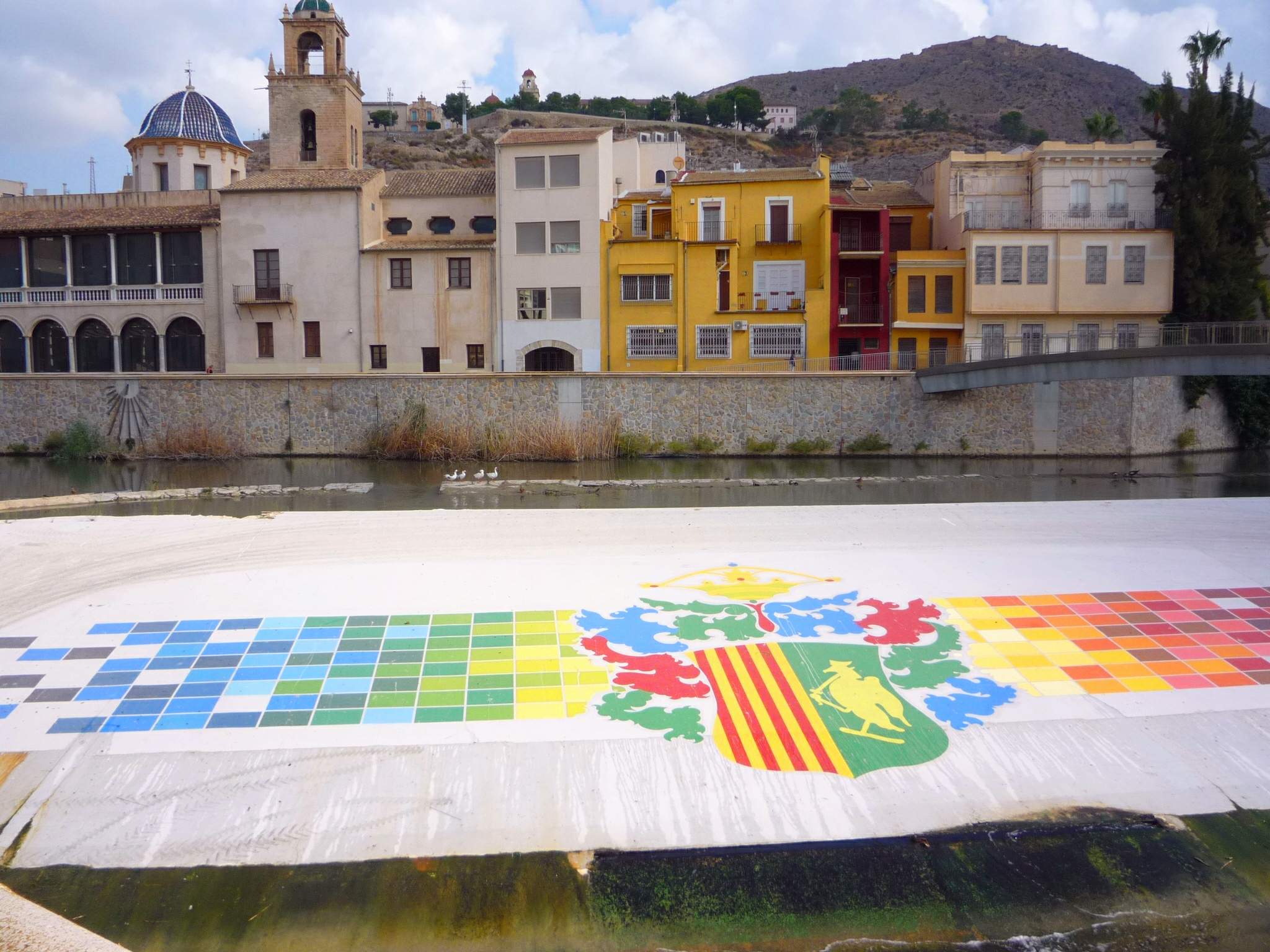 El riu Segura al seu pas per Oriola (Baix Segura)