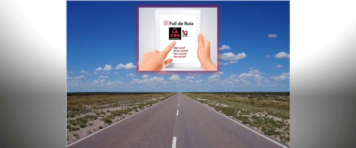 Un full de ruta per al Diari La Veu del País Valencià