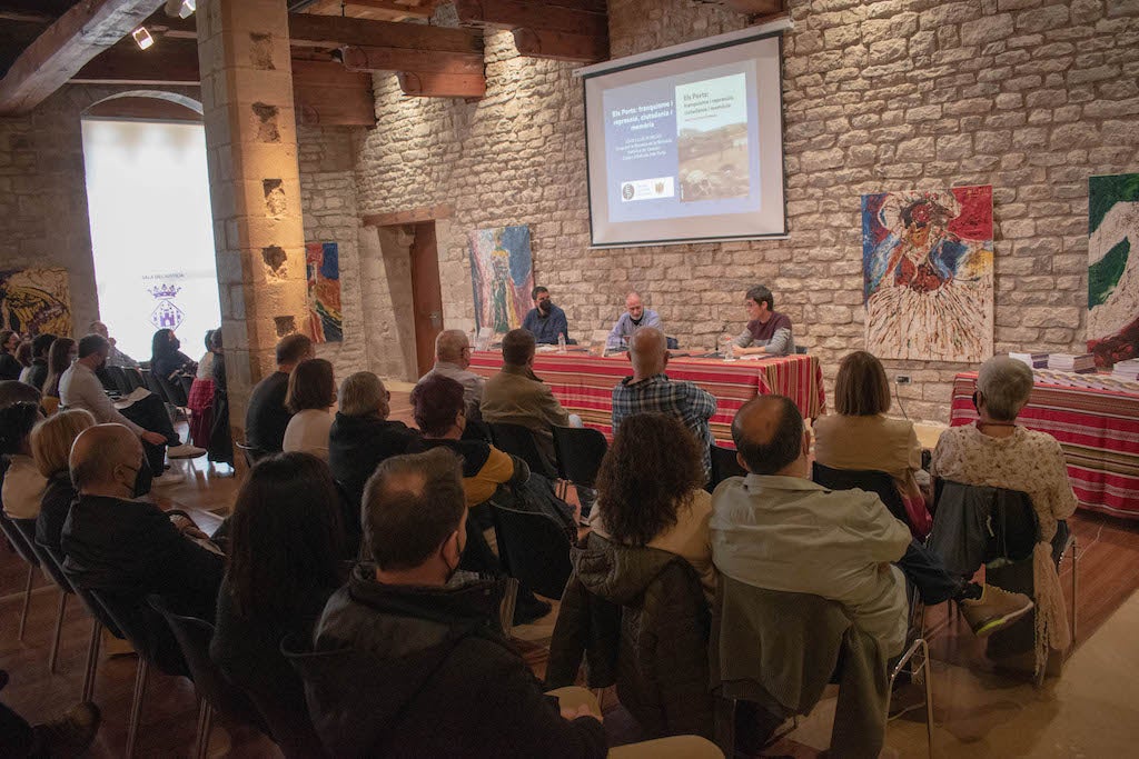 Acte del CEP a la Sala del Justícia de Morella