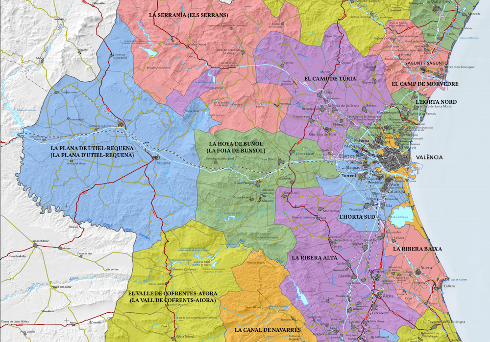 La Generalitat aprova el nou mapa comarcal del País Valencià «amb efectes purament cartogràfics»