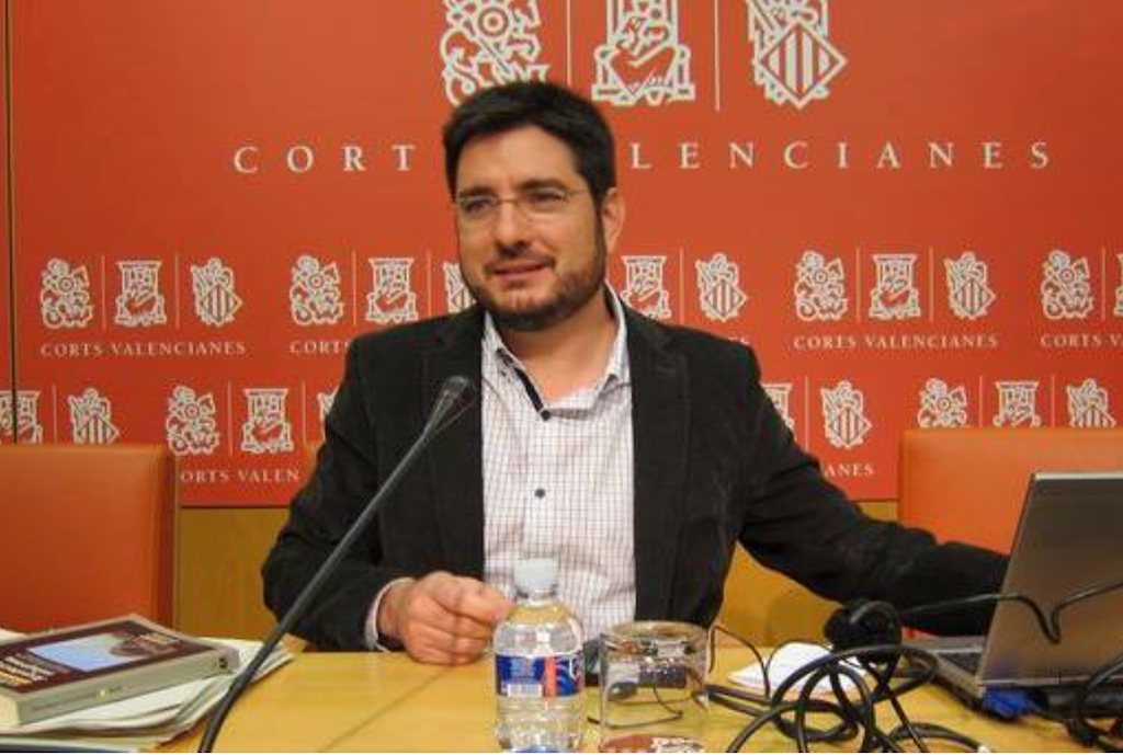 El portaveu adjunt d'Esquerra Unida a les Corts Valencianes el 2013, Ignacio Blanco