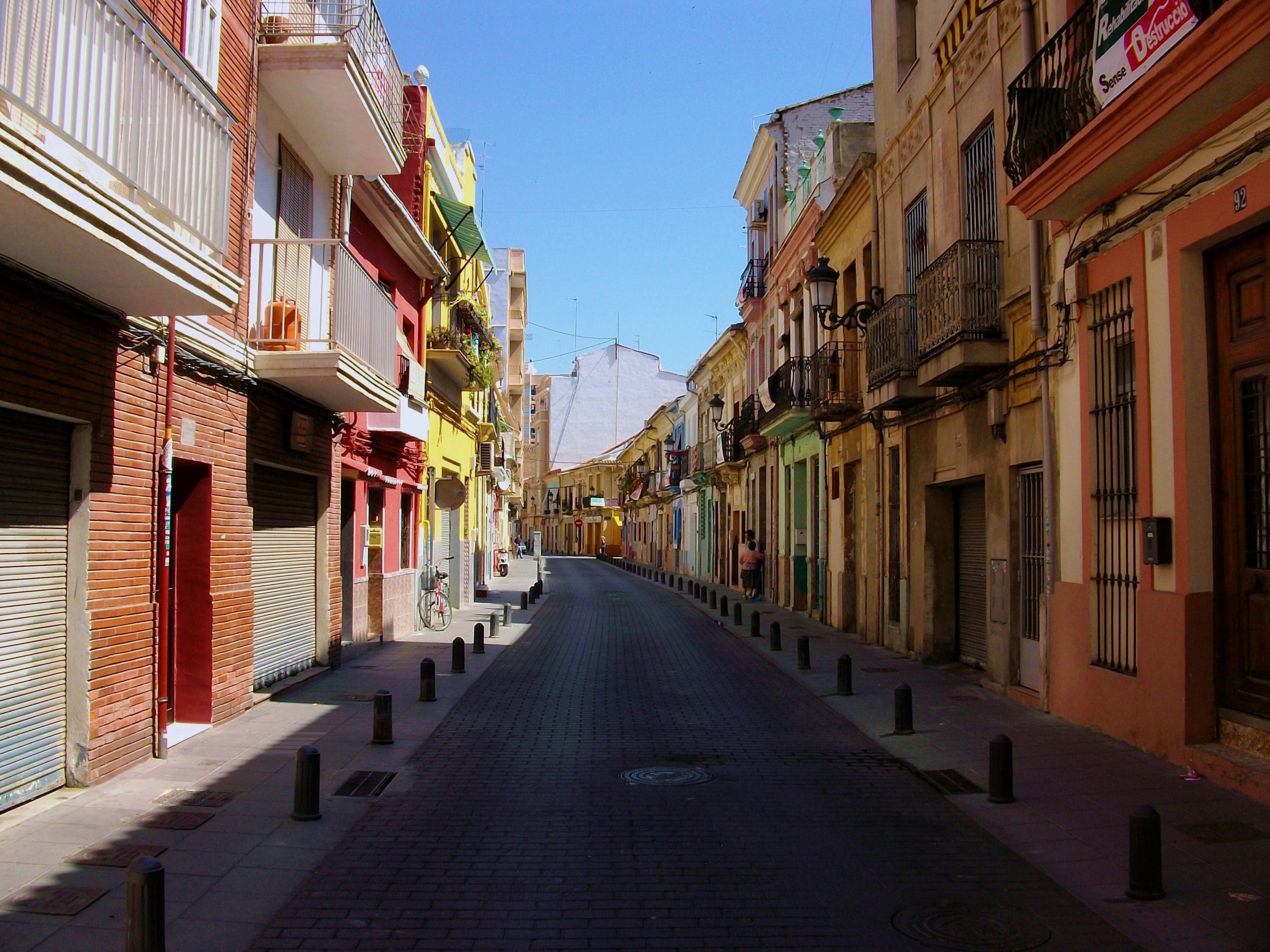 Carrer del Rosari, al Cabanyal (València)