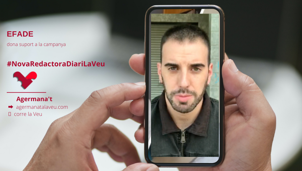 DLV agraeix el suport del cantautor Efade a la campanya #NovaRedactoraDiariLaVeu [Vídeo]