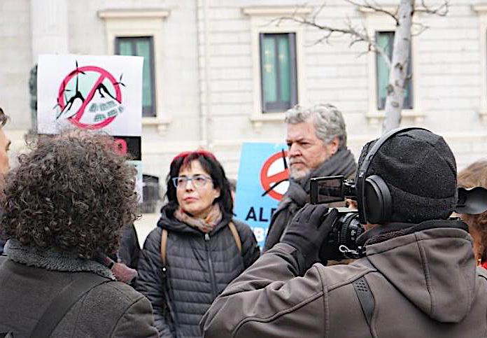 Els diputats d'UP al Congrés Marisa Saavedra i Juan López de Uralde