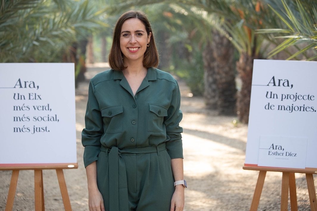Esther Díez, regidora de Compromís a Elx