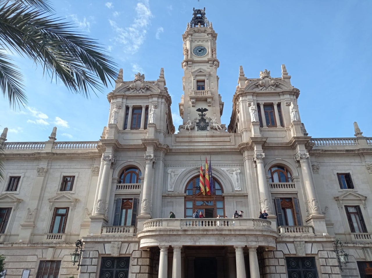 Façana de l'Ajuntament de València