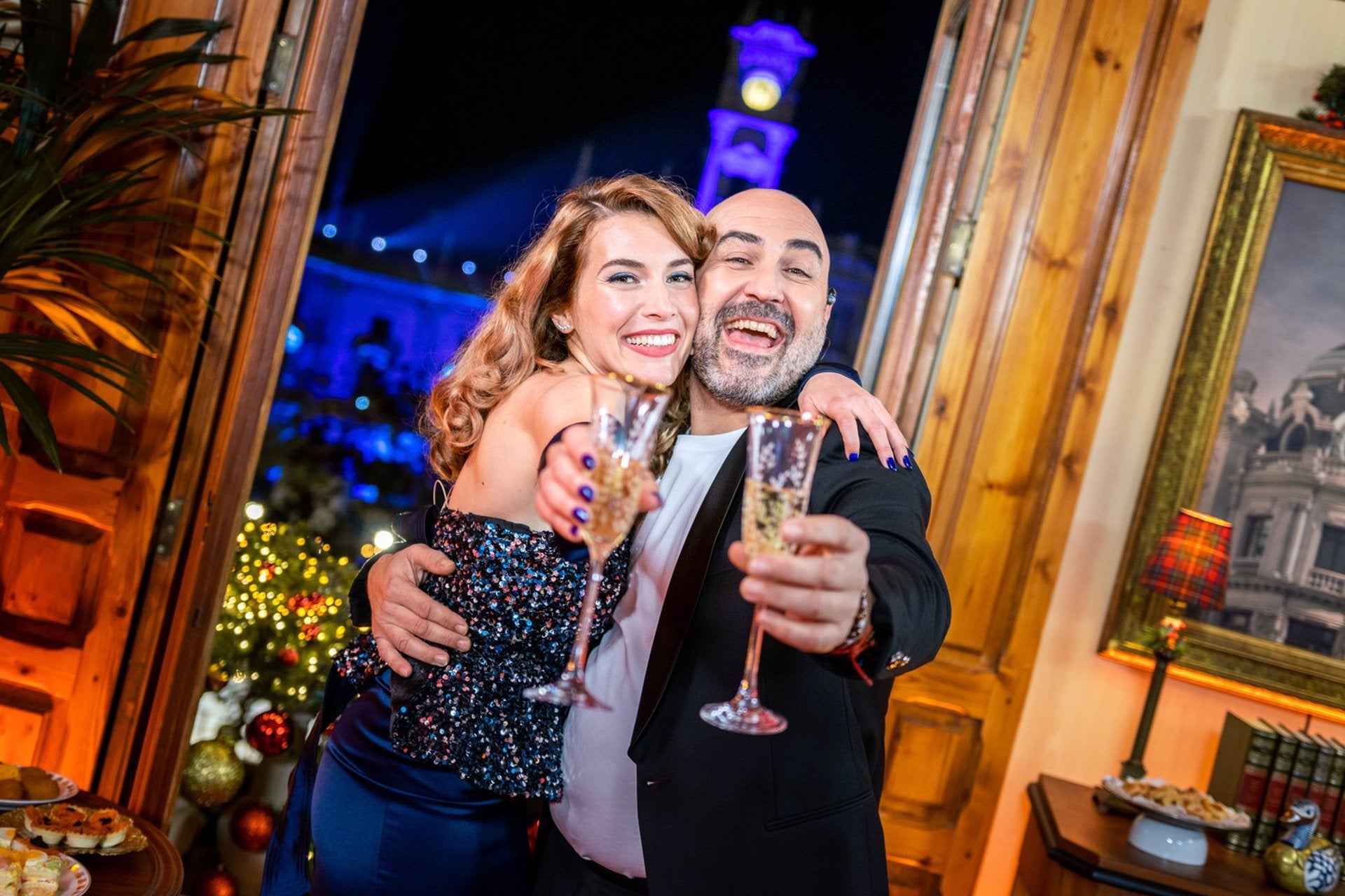 Els presentadors Àlex Blanquer i Òscar Tramoyeres