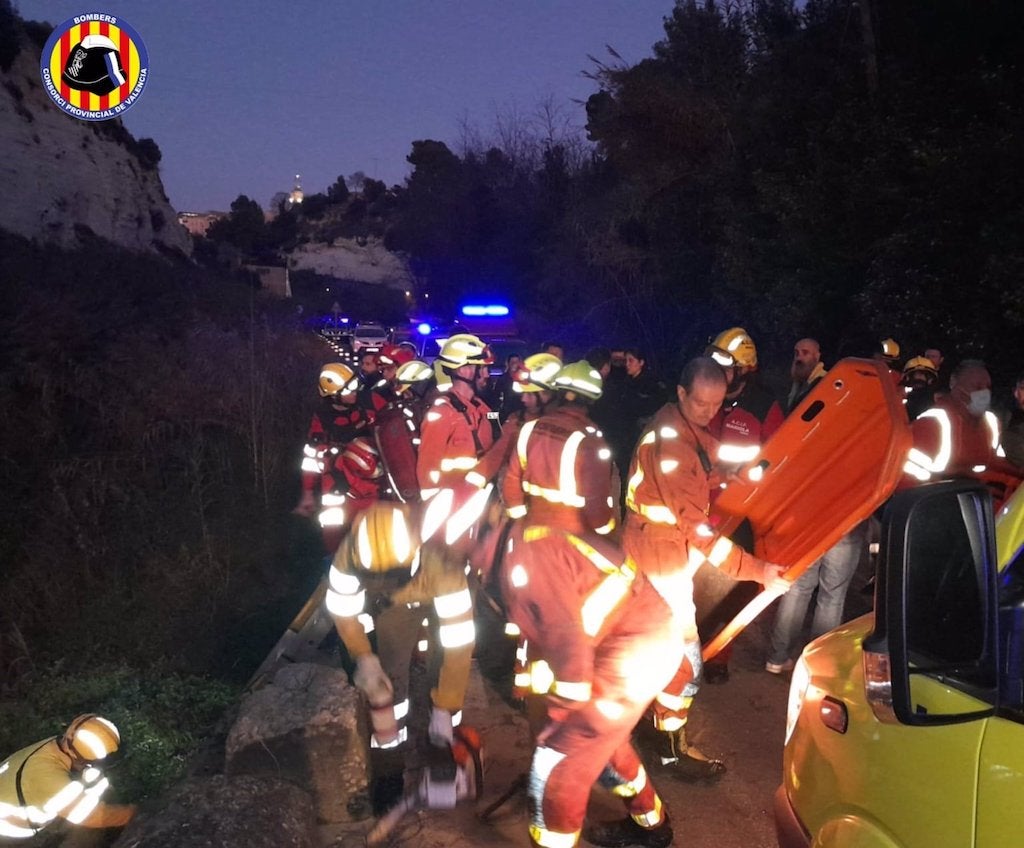 Localitzen una dona ferida en caure des d’una altura de 10 m prop del pont del Salt del Bou d’Ontinyent
