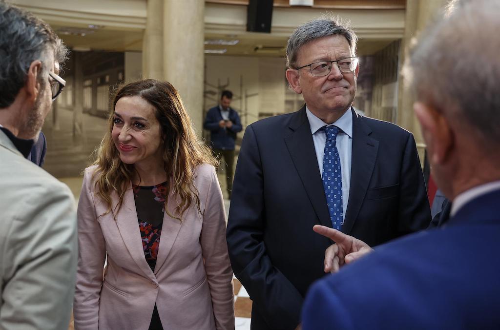 La consellera d'Agricultura, Isaura Navarro, i el president de la Generalitat valenciana, Ximo Puig  | Rober Solsona | EP