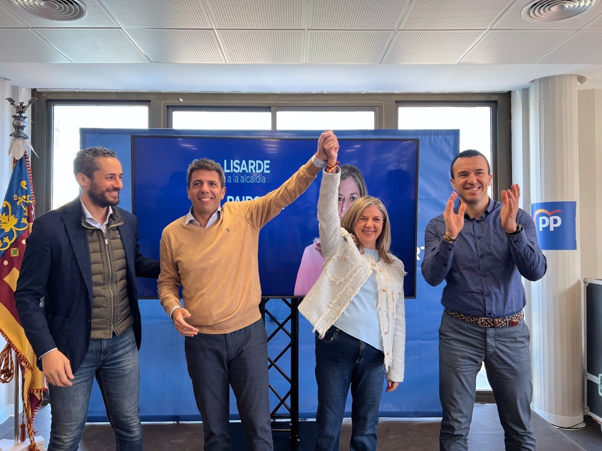 Carlos Mazón amb Chelo Lisarde