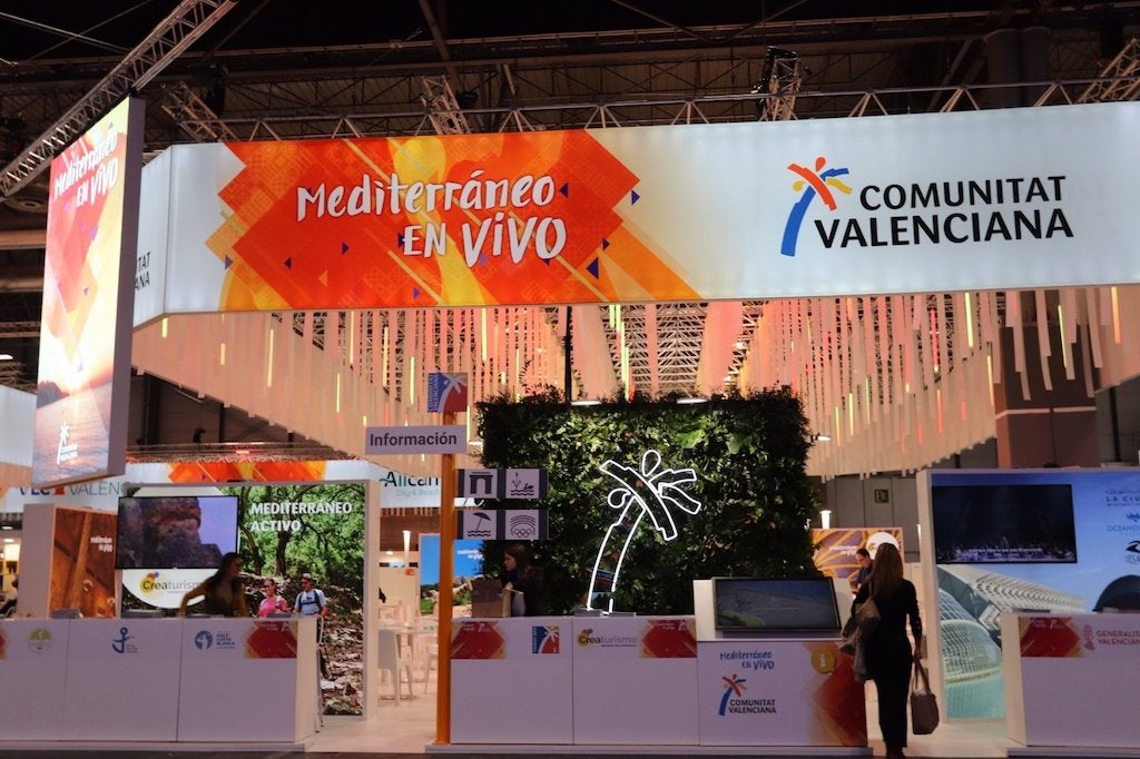 Estand de la Generalitat a Fitur 2023