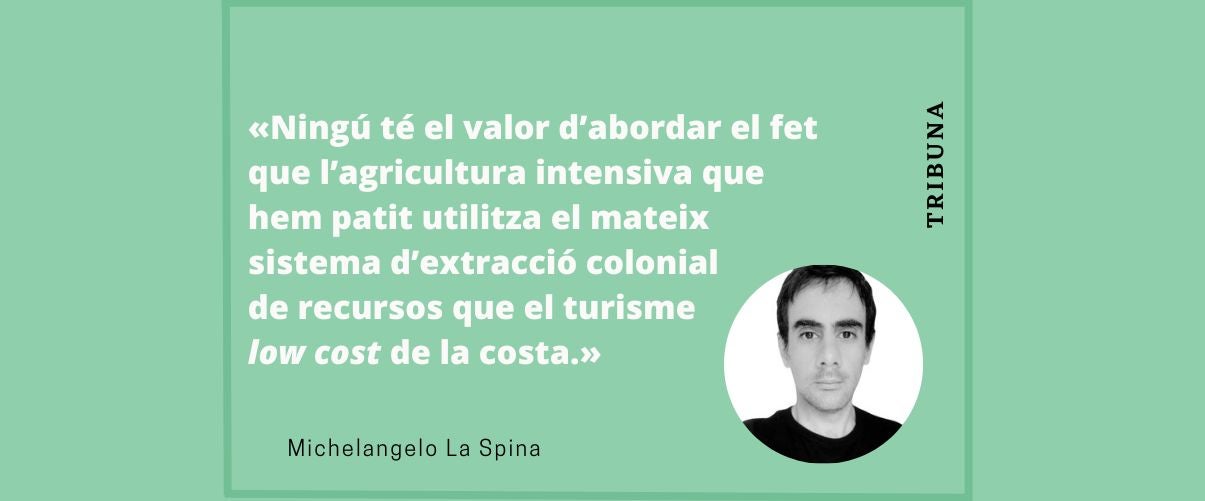 El transvasament mata