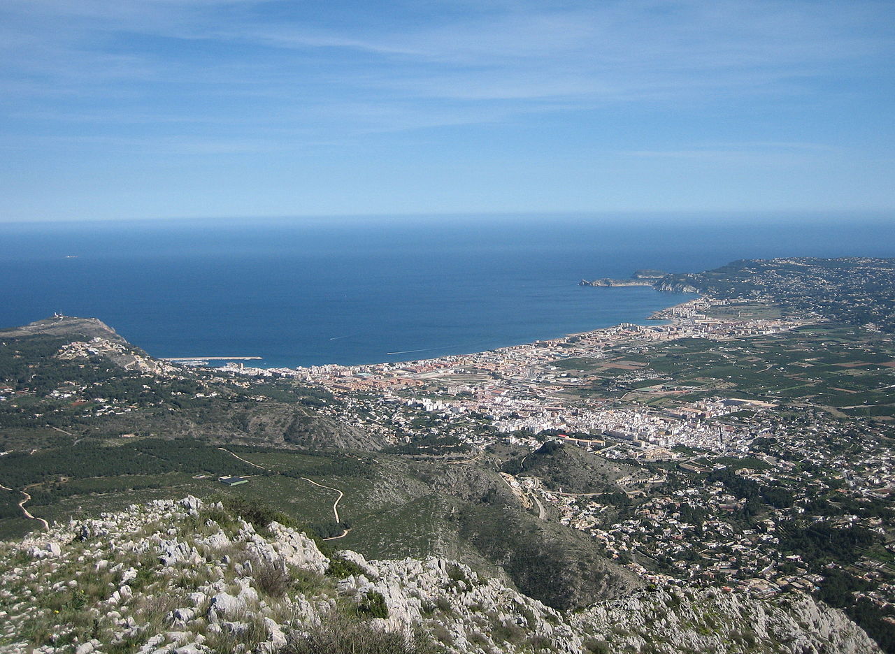 Xàbia des del Montgó