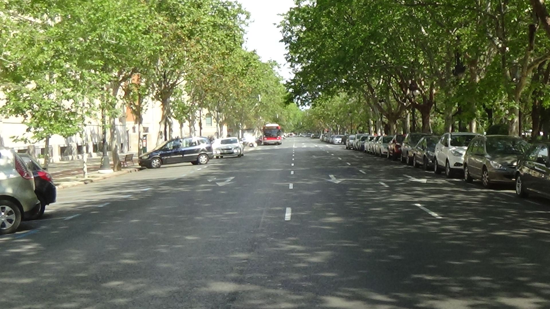 Avinguda Blasco Ibáñez de València, una de les que suma més accidents de trànsit