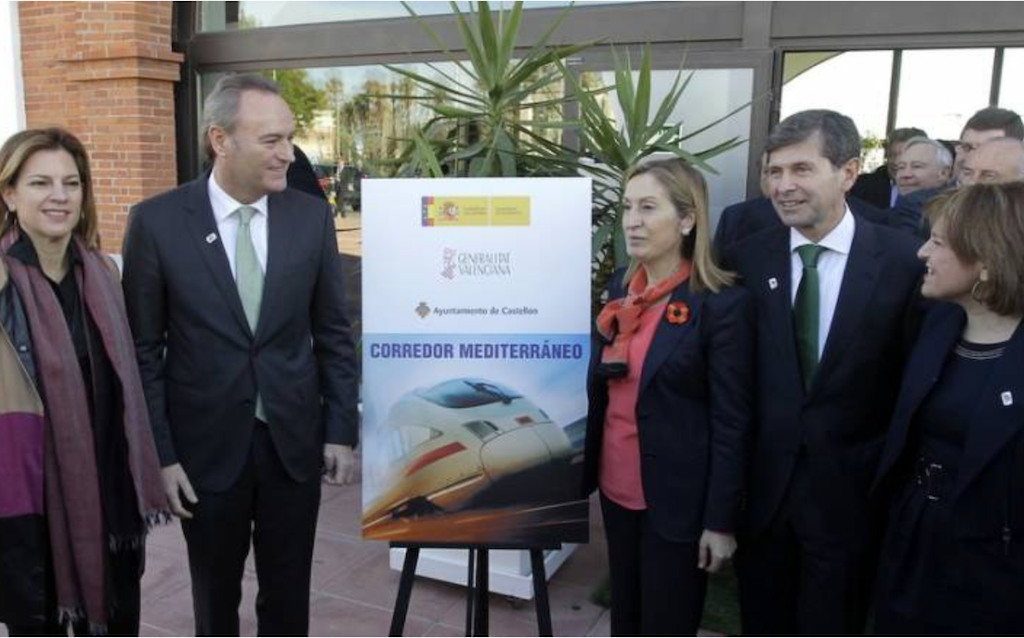 Fa 10 anys, a DLV: «“Inversions i fets, no promeses” sobre el corredor mediterrani»