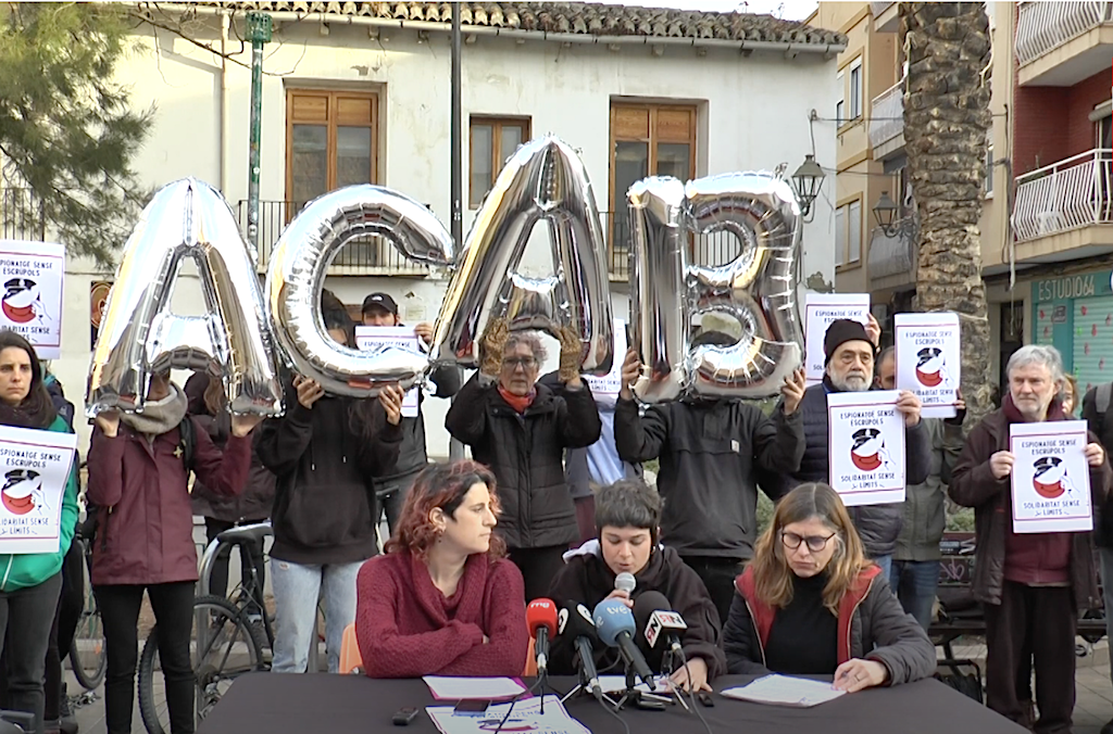 Moviments socials de València denuncien «pràctiques repressives» de l’Estat contra les xarxes veïnals [Vídeo]