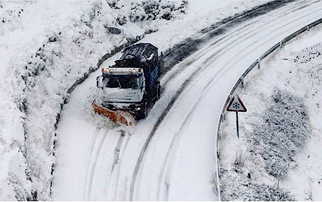 Fa 10 anys, a DLV: «Classes suspeses i carreteres tallades a causa de la neu i la pluja»