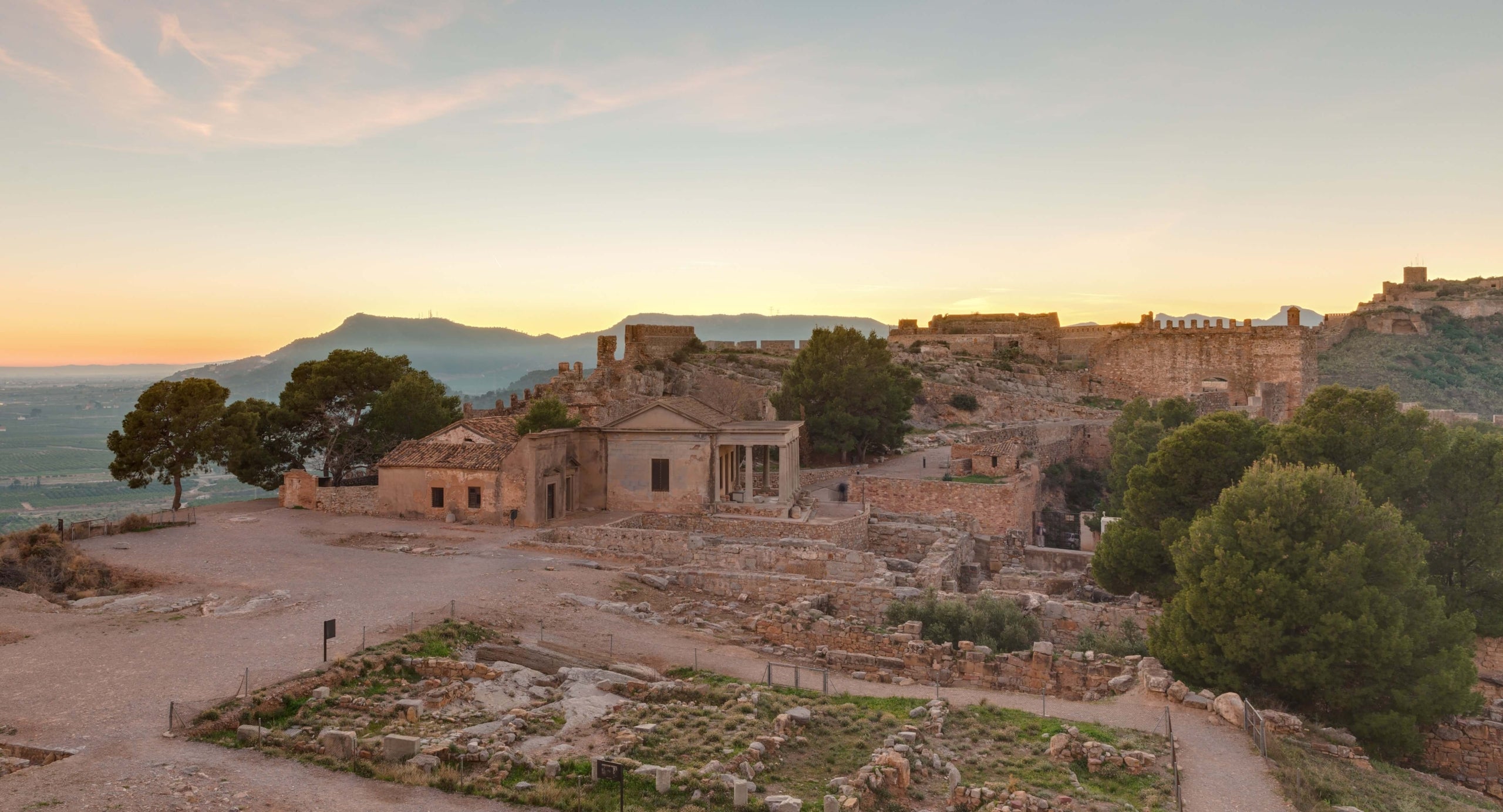 Vista del Castell de Sagunt (Camp de Morvedre)