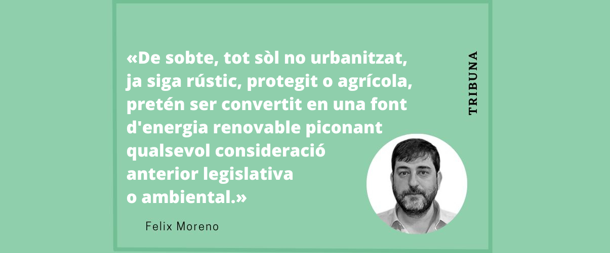 Macroprojectes renovables, què està passant?